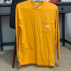 Long sleeved pink shirt